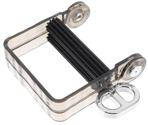 WATIIFUFU Manual Toothpaste Squeezer Roller Key Tube Squeezing Tool for Cosmetics Creams Hair Dye Labor-Saving Reusable Bathroom Accessory in Gemstone Black