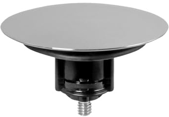 McAlpine Bath Clicker Waste Plug, Chrome, Brass, 70mm