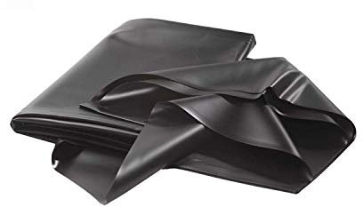 AQPET Telo per laghetti Stagno da Giardino in PVC Rinforzato qualità Made in Germany (6x6 m, 0,5mm)