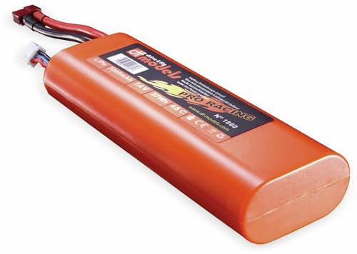 Lipo Akku 2S, 7,4 Volt, 3000mAh, 45C, Hardcase, rund