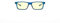 Gunnar Gaming- und Computerbrille - Kids - Cruz (age 12+), Navy Rahmen, Amber Linsen (Blockiert 65% Blaulicht und 100% UV-Licht) - Premium Blaulichtbrille - UV-Schutz,