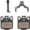 Campagnolo Unisex – Erwachsene Bremsbeläge-2651155534 Bremsbeläge, Schwarz, Einheitsgröße