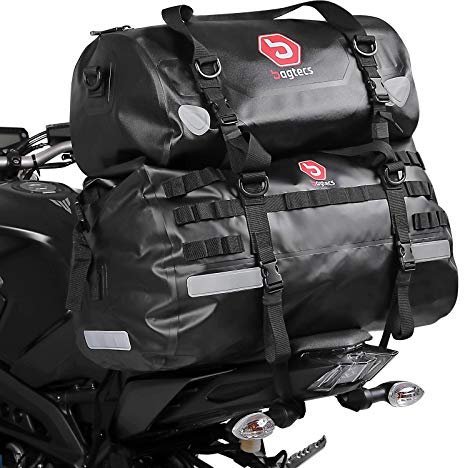 Motorrad Hecktasche Set Bagtecs XB50 + XF30 Volumen 80L Drybag Wasserdicht