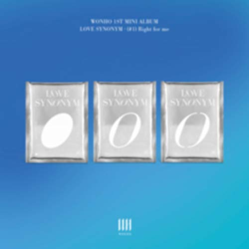 Starship Entertainment WONHO - Love SYNONYM #1. Right for me (1st Mini Album) Album+Pre-Order Benefit (2 ver.)