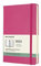 Moleskine Wochenkalender 2022, 12 Monate Wochenplaner, Wochenkalender und Notizbuch, fester Einband, Format Groβ 13 x 21 cm, Farbe Bougainville Rosa, 144 Seiten