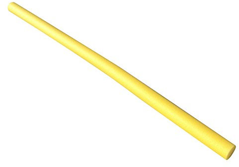 Dkings Schwimmnudel Poolnudel Schwimmbad Nudelschaum Kinder Erwachsene Schwimmhilfe Ø 65 mm, 1500 mm (Gelb)