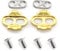 heyous Bike Cleats for Mountain Bike, Premium Pedal Cleats for Eggbeater, Candy, Mallet Pedals, Replacement-cycling-cleats