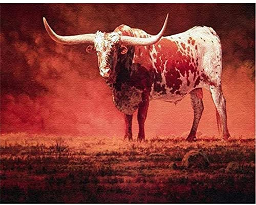 YJPZZG 6000 Teile Lernpuzzle Bison Puzzlespiele MäDchen Und Jungen Fertige Größe 179×105cm