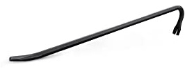 Olympia Tools 18 Wrecking Bar, Heavy Duty Pry Bar with Beveled Chisel End and Forged Carbon Steel for Prying, Lifting and Pulling Nails