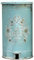 Handmade Blue Metal Garden Waste Pedal Bin Le Jardin Vintage Look Unique Chic