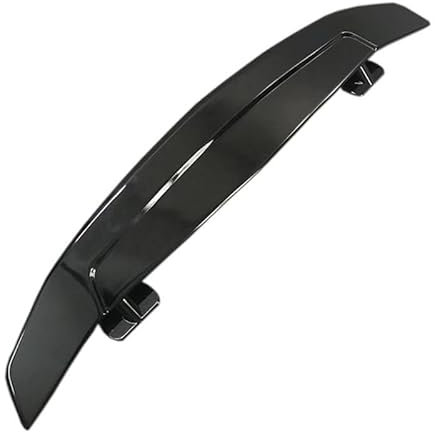YUEGOO ABS Auto Heckspoiler Flügel für Opel Vauxhall Adam M13 2013-2019, Heckspoiler Lippe Schwanz Flügel Hintere Kofferraum Deckel Spoiler Styling Modifikationszubehör,A/Glossy Black