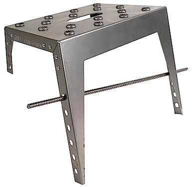 DOLLE Hangstufe Hangtreppe 20 x 29 cm Stahl roh