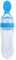 Biberon avec Cuillère, qualité Alimentaire, Biberons Compressibles pour nouveau-né, Biberon en Silicone pour Céréales, Lait, Bouillie, 90 Ml (Bleu)