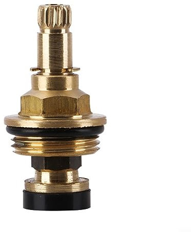 Spule Messing Langsam Öffnen Spule Wasserhahn Heiß- und Kaltwasserspule G1/2 für Bsp