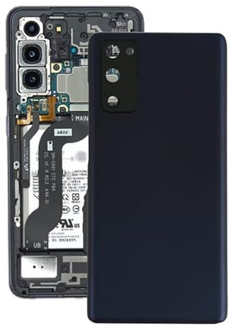 Coque arrière de rechange pour téléphone portable Galaxy S20 FE avec lentille d'appareil photo