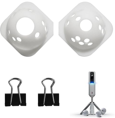 Ctuoptuo Golfball-Markierungsschablone passend für Rapsodo Precision Technology (RPT) MLM2PRO Launch Monitor (weiß)