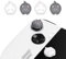 PlayVital Agarres para Pulgar para ROG Ally, Tapas de Silicona para Joysticks, Thumbstick Grips Antideslizantes, Accesorios para ROG Ally X Consola (Versión Lindo-Oso & Conejito Sonriente)