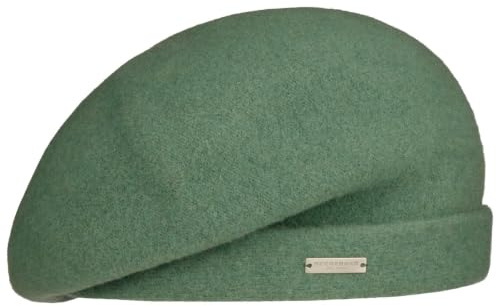 Seeberger Walkbaske mit Umschlag Wollbaske Damenbaske Winterbaske Damen - Herbst-Winter Winter