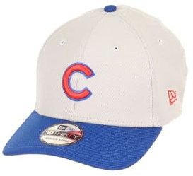 New Era Chicago Cubs MLB Diamond Era Royal Gray 39Thirty Stretch Cap - L-XL (7 1/8-7 5/8)