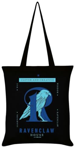 Harry Potter Ravenclaw House Tragetasche, Schwarz, Schwarz