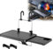 Afenau Steering Wheel Table, Car Table with Hooks and Stretchable Tray, Adjustable Car Food Tray, Suspendable Car Laptop Tray, Car Steering Wheel Tray for Food, Drinks and Laptops