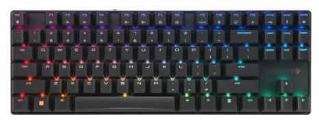 CHERRY XTRFY MX 8.2 TKL Tastiera Meccanica Wireless Gaming con Valigia Compatta Dieci Tasti in Meno per Giocatori Switch MX2A (Nero, MX2A Blue Switch)