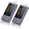 2 Stück USB C Tester Heemol USB Messgerät 360W Spannungsmesser USB Power Meter USB Meter Strommessgerät Voltmeter