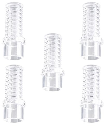 Ronyme 5 Pieces Aquarium Drain Connector Replacement Flower Basket Strainer Quick Release Fittings for Small Drainage Systems, Outer Dia 25mm