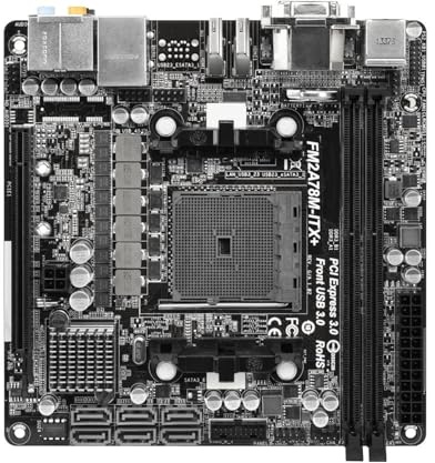 motherboard Fit For ASROCK FM2A78M-ITX+ MINI ITX AMD A78 Socket FM2 + Supporto A10 8750 A8 AD750 AD650 AD6300 Cpu DDR3 32GB