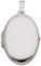 Weißgold Medaillon Medaillon Anhänger 14 k 585 Weißgold