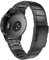 MoKo Armband Kompatibel mit Garmin Fenix 7/6/6 Pro/5/5 Plus/Epix Gen 2/Forerunner 945/935/Approach S62/S60/Instinct 2/MARQ, 22mm Quick Fit Edelstahl Uhrenarmband Gliederarmband Ersatzarmband, Schwarz