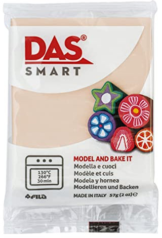 Das Smart Pasta Modellabile Termoindurente 57 g Beige