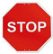 Normaluz V10023 - Señal Vial Octogonal Stop Metalica Termolacada 50 cm
