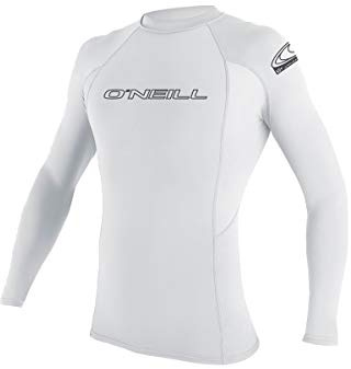 O'Neill Wetsuits Herren Uv Schutz basic skins L/S crew | 4-Wege-Stretch, schmale Passform, Rash-Schutz für alle Wasseraktivitäten