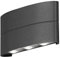 Konstsmide Wandleuchte Chieri | anthrazit | outdoor | High Power LED | 7853-370