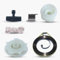 Haishine Kit de reparación de Resorte de polea de Arranque de Retroceso para Husqvarna 137 142 235 236 240 530071966 530042095 Piezas del Motor de la Motosierra