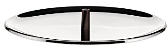 Alessi edo | PU200/16 - Coperchio in Acciaio Inox, Pomolo in Acciaio Inox con Rivestimento in PVD, Marrone