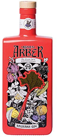 Agnes Arber Rhubarb Gin - 70cl