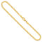 EDELIND Goldkette Damen Herren 585 Gelbgold Zwillingspanzerkette 2.9 mm, Länge von 60 cm, Echtgold Halskette Damen Herren Gold mit Schmuck Geschenkbox Made in Germany
