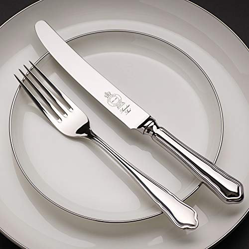 Dubarry Pattern 44 Piece Silver Plated Canteen of Cutlery - Made in Sheffield by Legacy Silverware