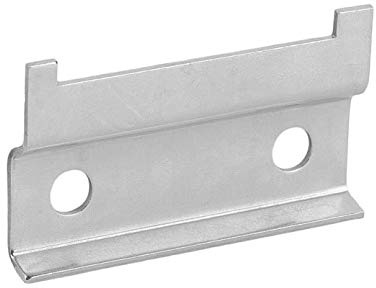 emoebelbeschlaege Schrankaufhängeschiene Aufhängeschiene Länge 55mm Schrankschiene Wandschiene Aufhänger für Oberschrank (1x Aufhängeschiene L.55mm)