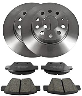 VAICO V10-6625 Bremsenset Hinten 272mm - Bremsen Set mit Bremsscheiben und Bremsbeläge Satz