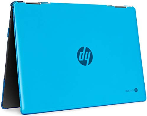 mCover Custodia rigida per laptop HP Chromebook X360 serie 14C-caxxxx da 14 fine 2020 (non compatibile con altri HP Chromebook) (Aqua)