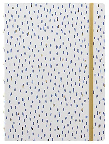 Filofax Indigo A5 Refillable Notebook Rain, 115113