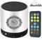Digital Quran Speaker, Hitopin Portable Quran Speaker, Quran Speaker with Remote Control, Quran Speaker MP3 Player, over 18 Reciter and 15 Translations Available (Silver)