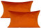 VAKADO 30x50 cm 2er Set Kissenbezug Burnt Orange Lenden Samt Weich Solid Dekorative Rechteck Gemütlich Kissenhülle Home Dekor für Wohnzimmer Couch Sofa Auto