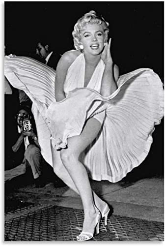5D Diamant Painting Set FüR Erwachsene Und Kinder Ein Porträt von Marilyn Monroe und Bild DIY Diamond Painting Kristall Strass Diamant Stickerei GemäLde 23.6x35.4(60x90cm) Kein Rahmen