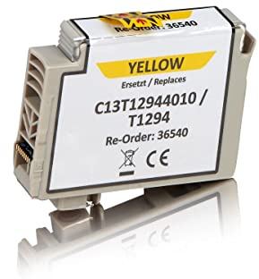 Inkadoo Druckerpatronen kompatibel mit Epson C13T12954010 / T1295 Stylus SX 230 430 W Stylus Office BX 635 FWD 305 F Workforce WF-3540 DTWF
