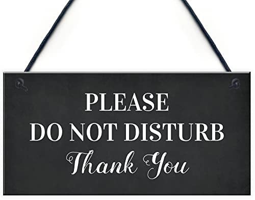 Do Not Disturb Thank You Door Sign Hotel Guest House Housekeeping Sign Decor Plaque