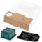PRIMEBAG - 6 Staubsaugerbeutel und Filter-Set kompatibel für Vorwerk Kobold 130 und 131 VK130 VK131 mit EB350 oder EB351 Elektrobürste - Filtertüten aus mehrlagigem Vlies - Bestleistung beim Saugen